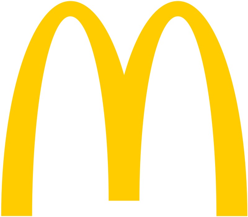 Golden Arches, le logo actuel de McDonalds en forme de M doré