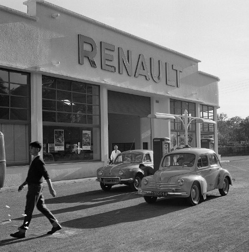 Première concession Renault ouverte par André Schumacher en 1947